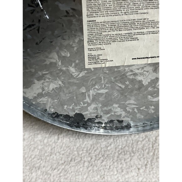 Coca Cola Coke Cold Refreshment Galvanized Steel Ice Pail With Bucket No Lid - Picture 8 of 8